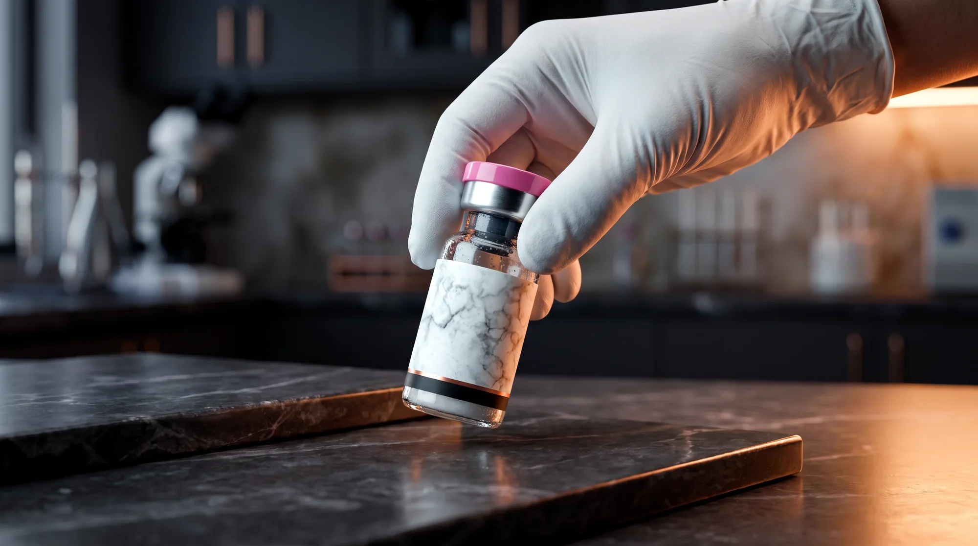 Ipamorelin im Labor